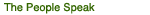 The People Speak